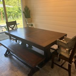Dining Room Table and Chairs