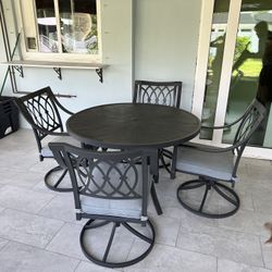 Set of Outdoor Table and  Chairs