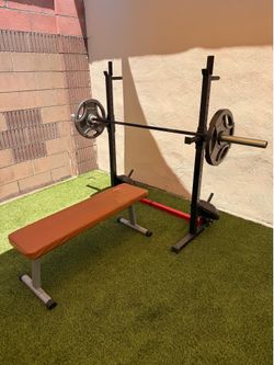 Bench press set