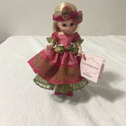 Madame Alexander "Wreath Of Holiday Wishes" 8 Inch Doll - Style 46035