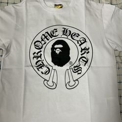 Bape X Chrome Hearts Shirt