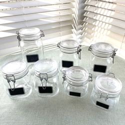 Bormioli Rocco Fido Glass Jars