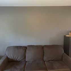 Black Cloth Couch 