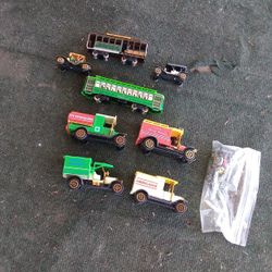 Vintage Cars For Train Set