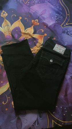 True religion black jeans