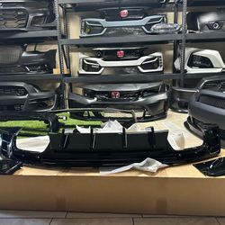 Fits 2016-2024 CHEVY CAMARO SS LT1 LS Rear Bumper Lip Diffuser Glossy Black