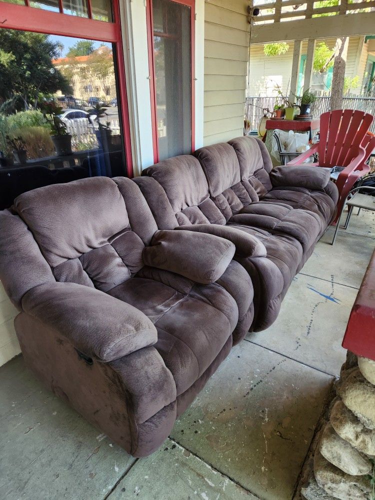 Sofa and Recliner