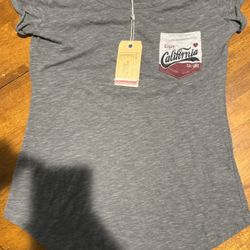 Woman L Large Enjoy California Gray