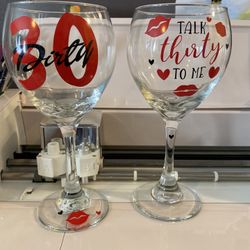 Custom Wine Glasses