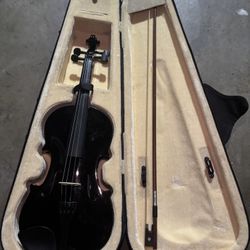 Black HiGloss sparkle Violin