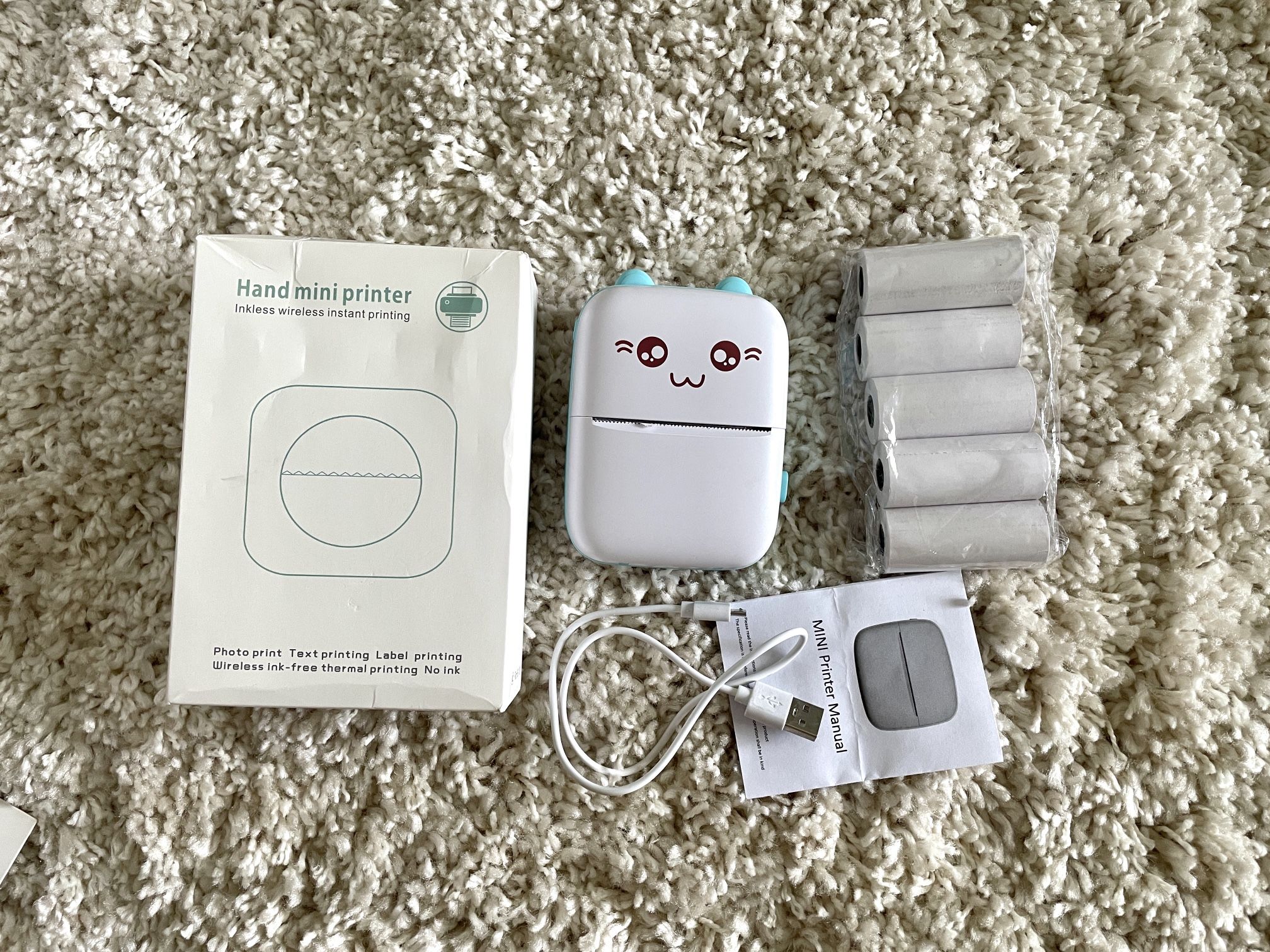 Mini Sticker Printer(Portable Thermal Printer)