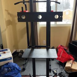 5ft Rolling TV Stand Black