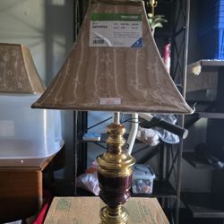 Burgundy Lamp