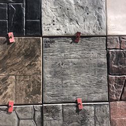 Sementos Estampados Estacó Bardas Servos Y Mucho Más 