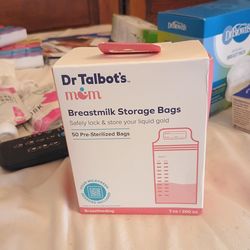 Brand new Dr Talbot mom breastfeeding storage bags firm price $8 Buck pick up only  865 Ellsworth avenue right off of East Livingston avenue Columbus 