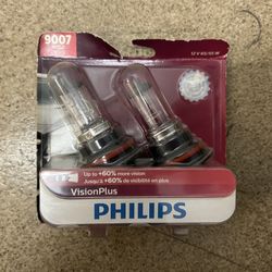 2x Philips 9007 HB5 VisionPlus Upgrade Headlight +60% More Light Bulb 65/55W