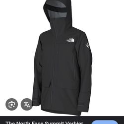 North Face Men's Summit Verbier Gore-Tex Jacket in TNF Black