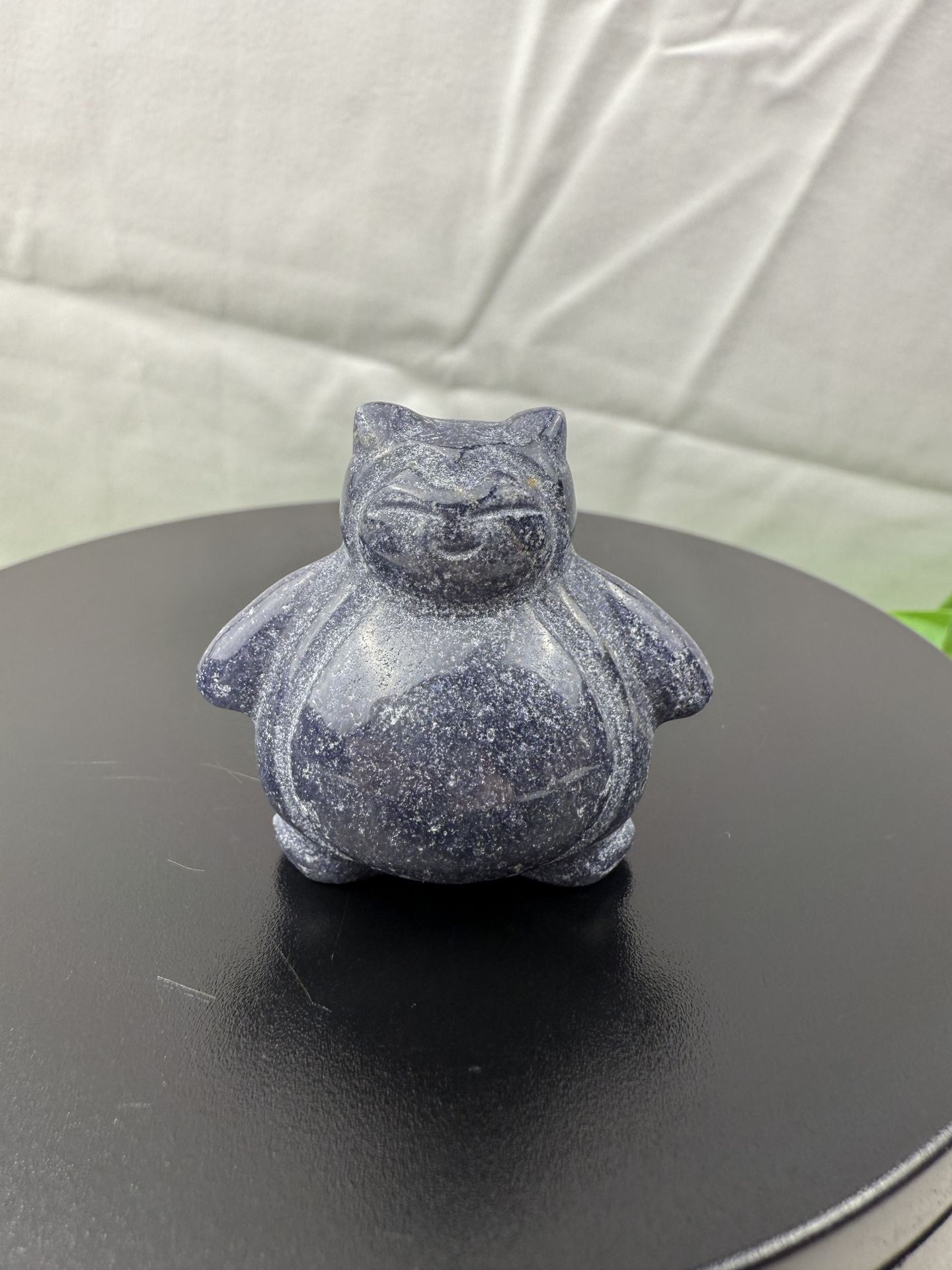 Crystal Aventurine Snorlax Carving