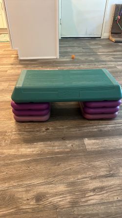 Aerobic Step With Risers