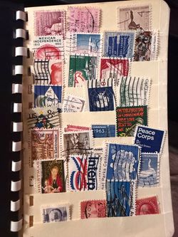 Assorted stamps