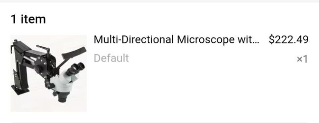 Multi directional microscope