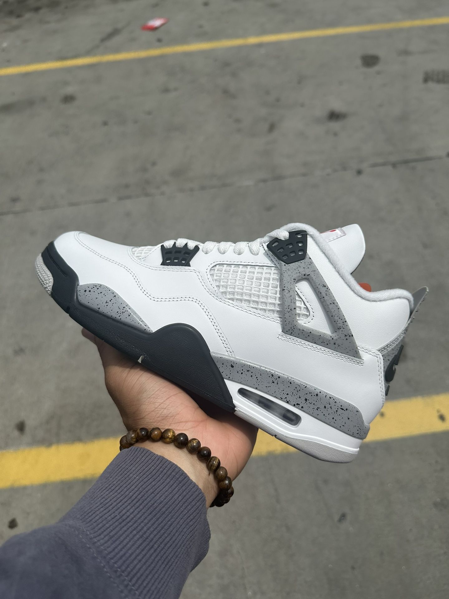 Size 9, 9.5, 10, 10.5, 11, 11.5, 12, 13, 14 - Jordan 4 White Cement 2025