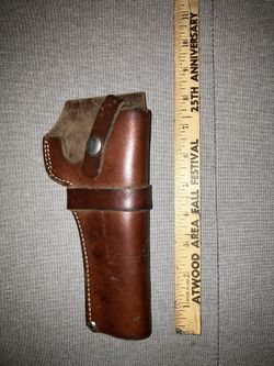 7” Leather holster long barrel