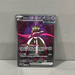 Pokemon Iron Valiant EX Sir #157/131 Prismatic Evolutions SV NM