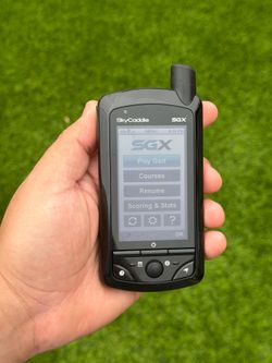 SkyCaddie SGX Golf GPS Rangefinder | Tested & Working | Black