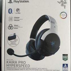 PlayStation 5 Razer Kaira Pro Hyperspeed Brand New $150