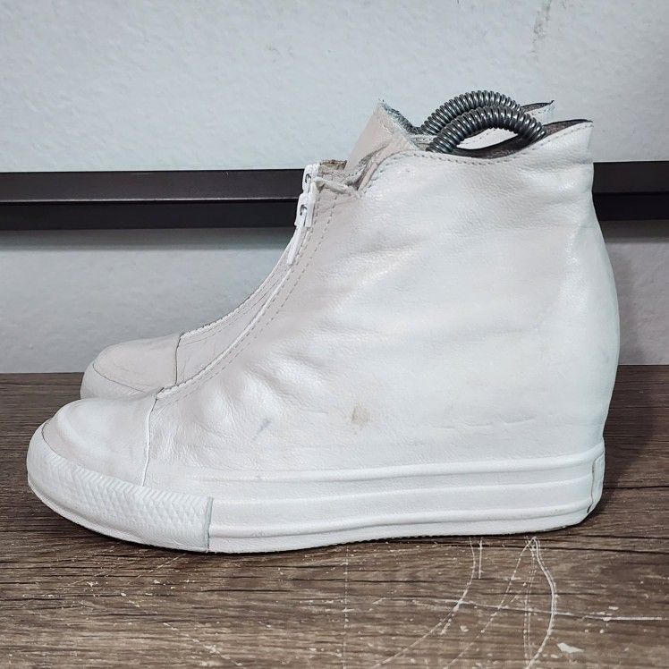 Converse Chuck Taylor All-Star Lux Wedge Women's Hidden Heels Shoes Size 6