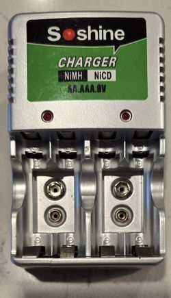 AA, AAA, 9V Battery Charger