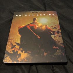 Batman Begins Blu Ray Steelbook 