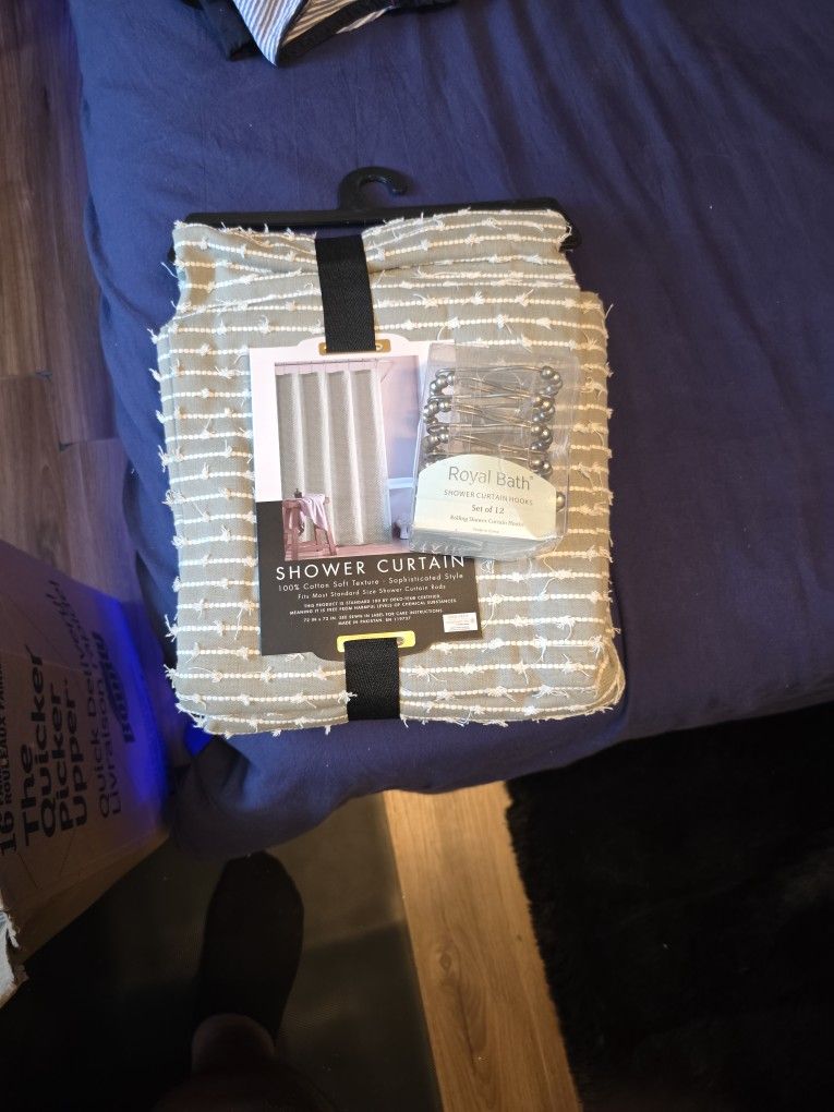 A Set Of Shower Curtains