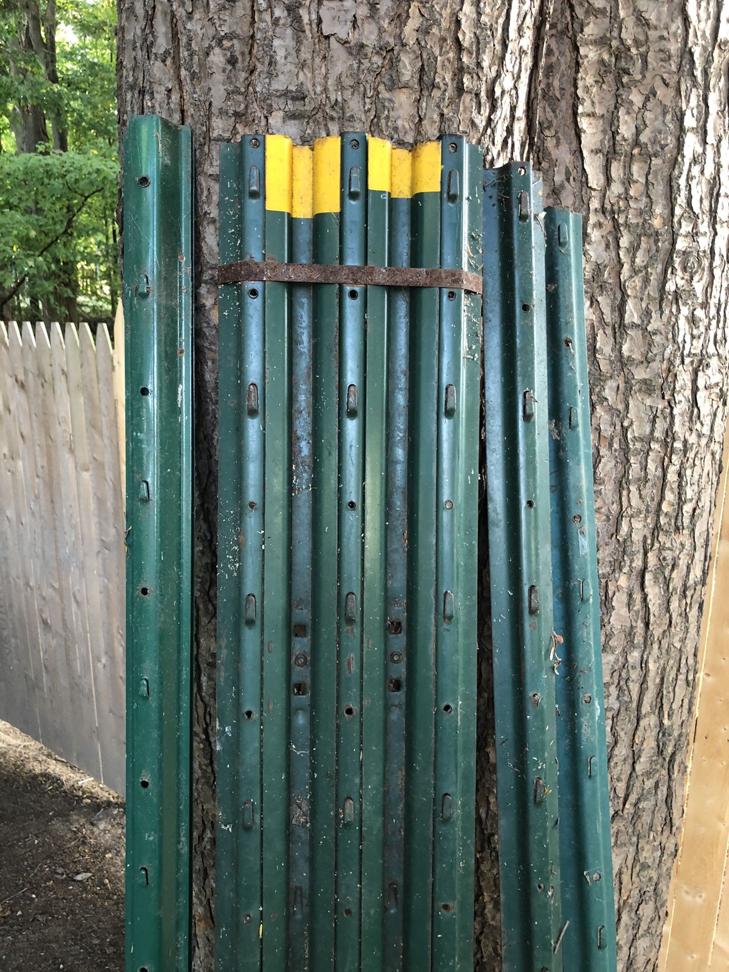 Green Metal Heavy Duty Fence U-Post