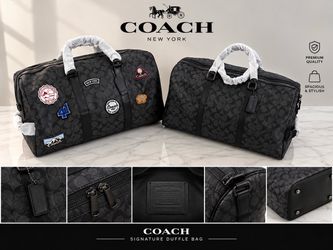 Coach duffle bags