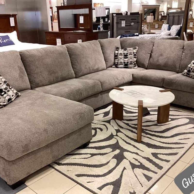 $28 Down Payment Ashley Oversized Comfy Sectional Sofa 