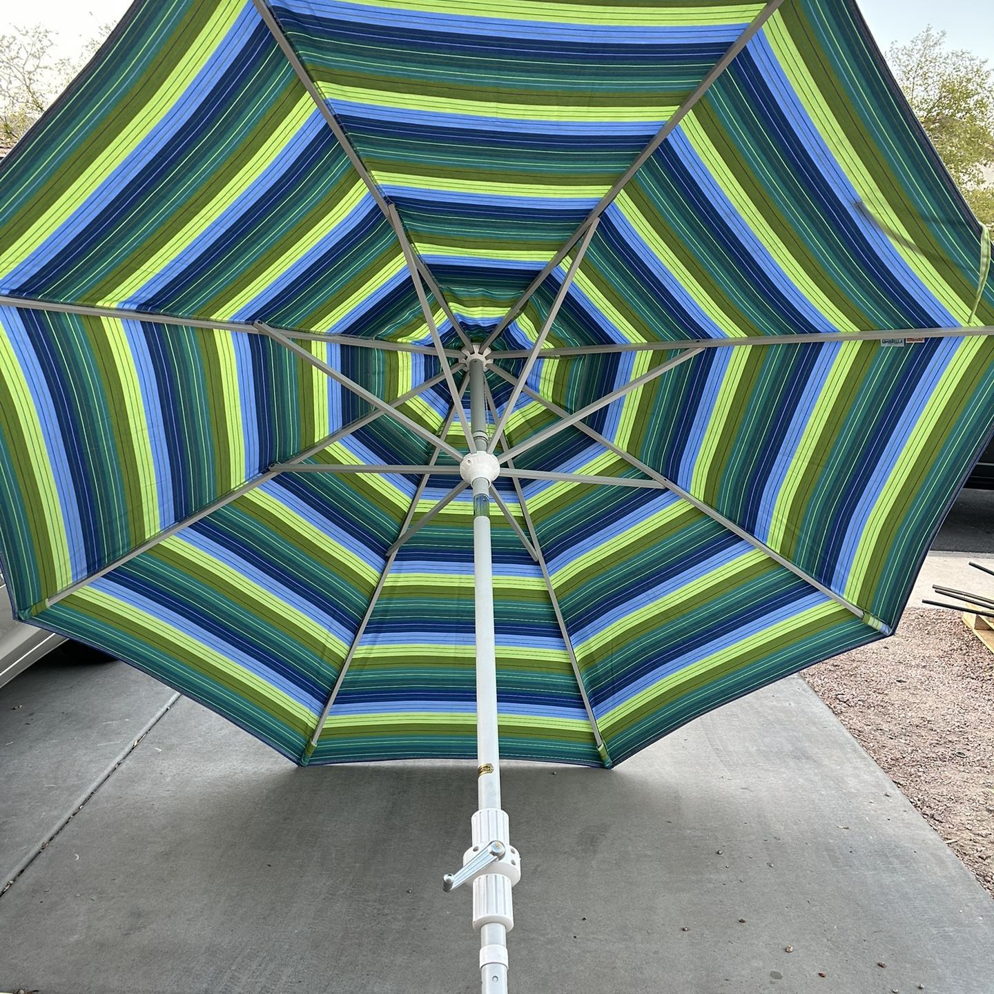 cheap patio umbrellas toronto 9' Patio Market Umbrella and Base