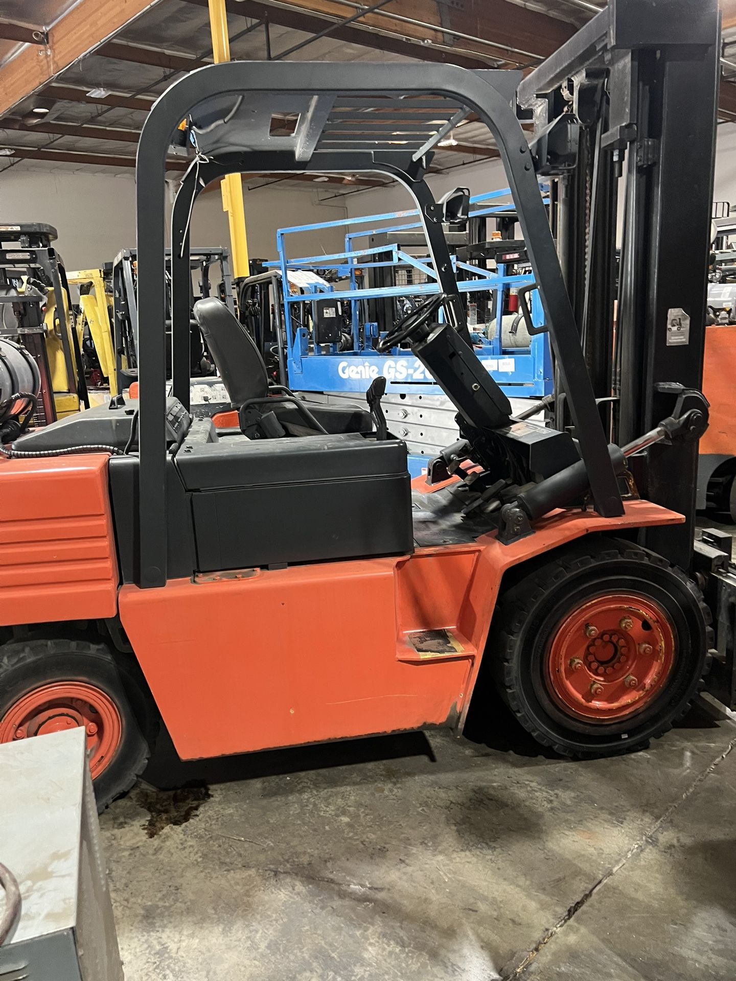 8,000 Lbs Outdoor Type Forklift Daewoo (Doosan)G35S
