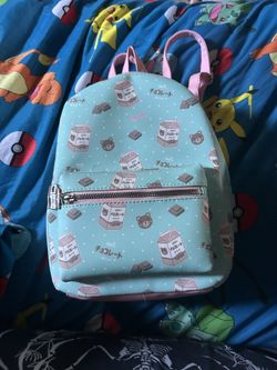 Pastel Chocolate Milk Carton Mini Backpack (Kawaii Style)