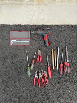 Snap on, proto, Klein and Fluke tools