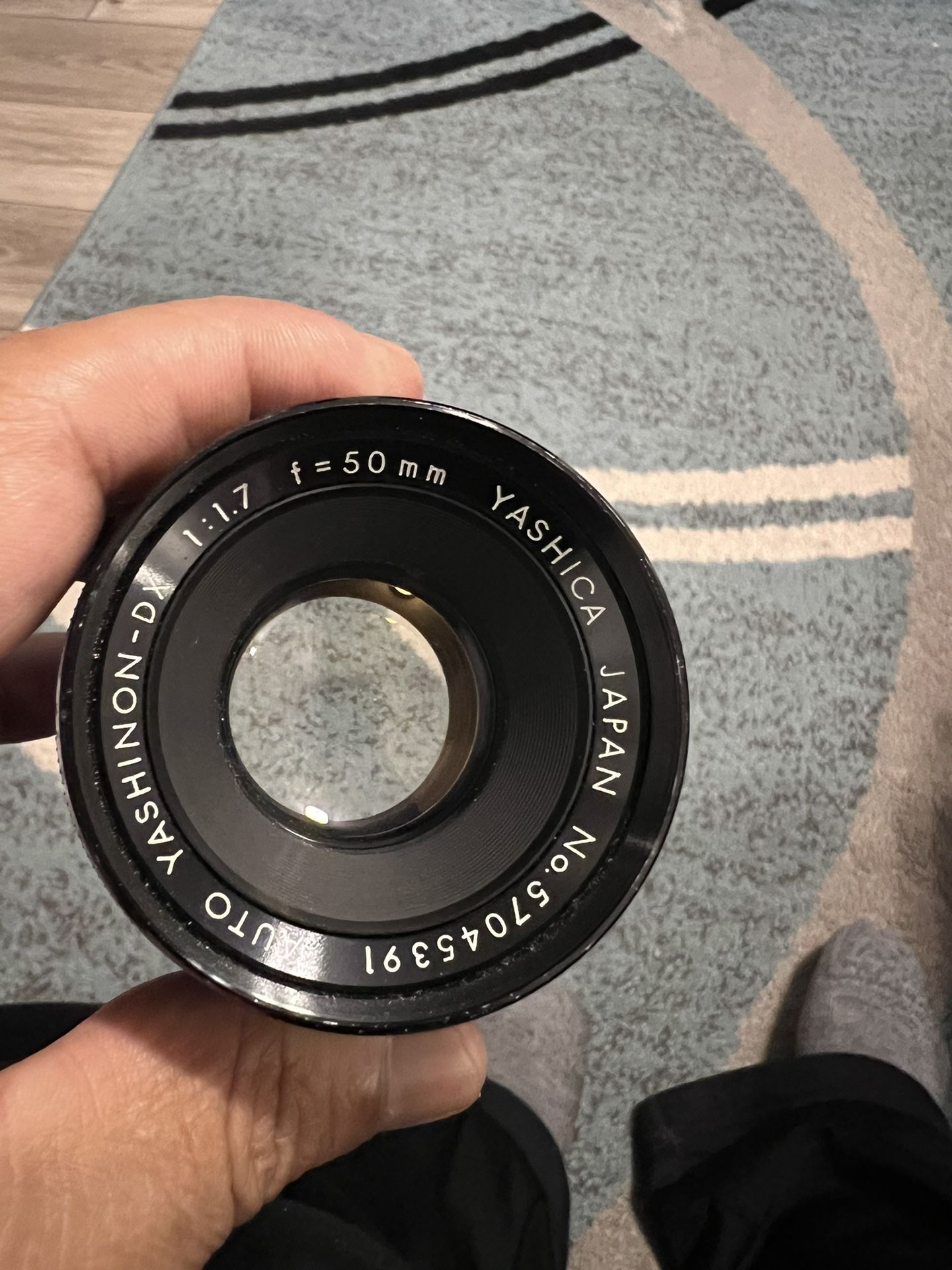 Yashica Yashinon DX Auto 50mm F1.7 M42 Screw Mount Lens