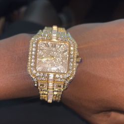 Cartier (rose gold ) white diamond