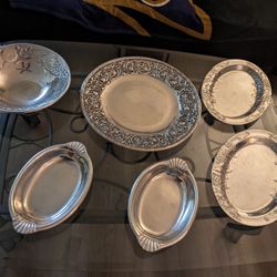 RWP Wilton Pewter Plates And Platers All For $30
