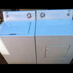 CAN DELIVER FIR $25 NICE ESTATE MADE BY WHIRLPOOL SUPER CAPACITY WASHER AND DRYER BOTH WORK GREAT! 