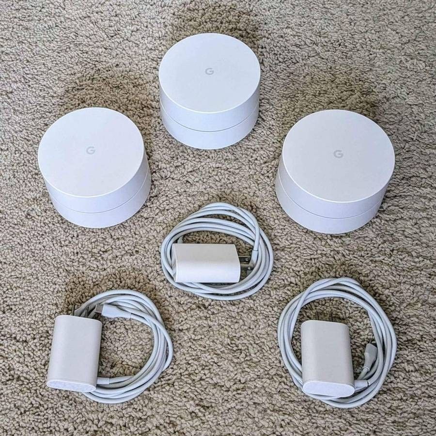 Google Wi-Fi home mesh network AC1304 wireless router access point range extender internet repeater