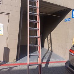 Werner 23' Reachable Height Extension Fiberglass Ladder