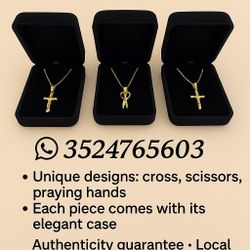 ¡Joyas de Oro 10k Original – Nuevas y con Estuche Incluido!