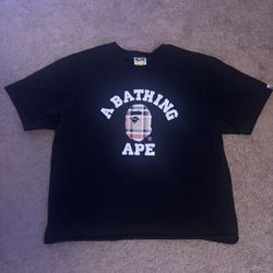 Bape Check T Shirt