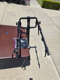 BIKE RACK HOLLYWOOD - 4 BIKES - STEEL - TRAILER HITCH